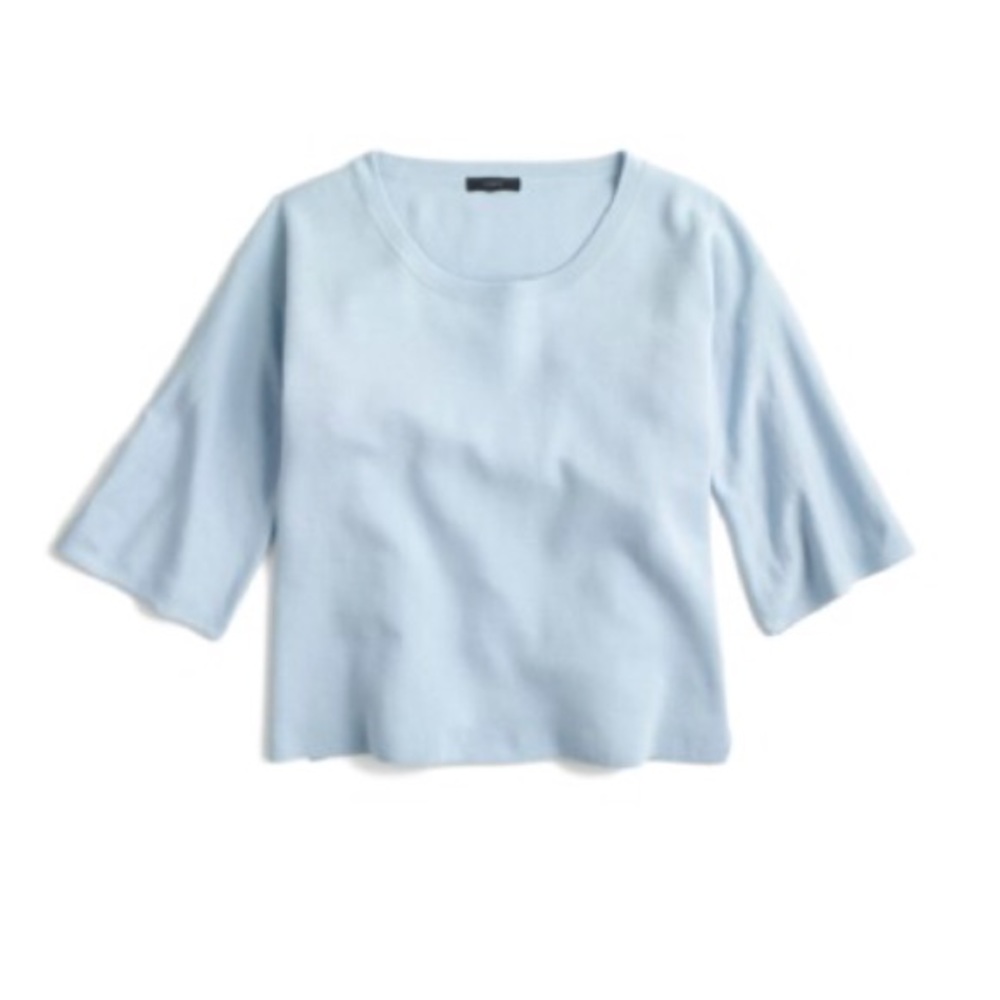 J CREW Dramatic-Sleeve Sweater Bell Sleeves Size S